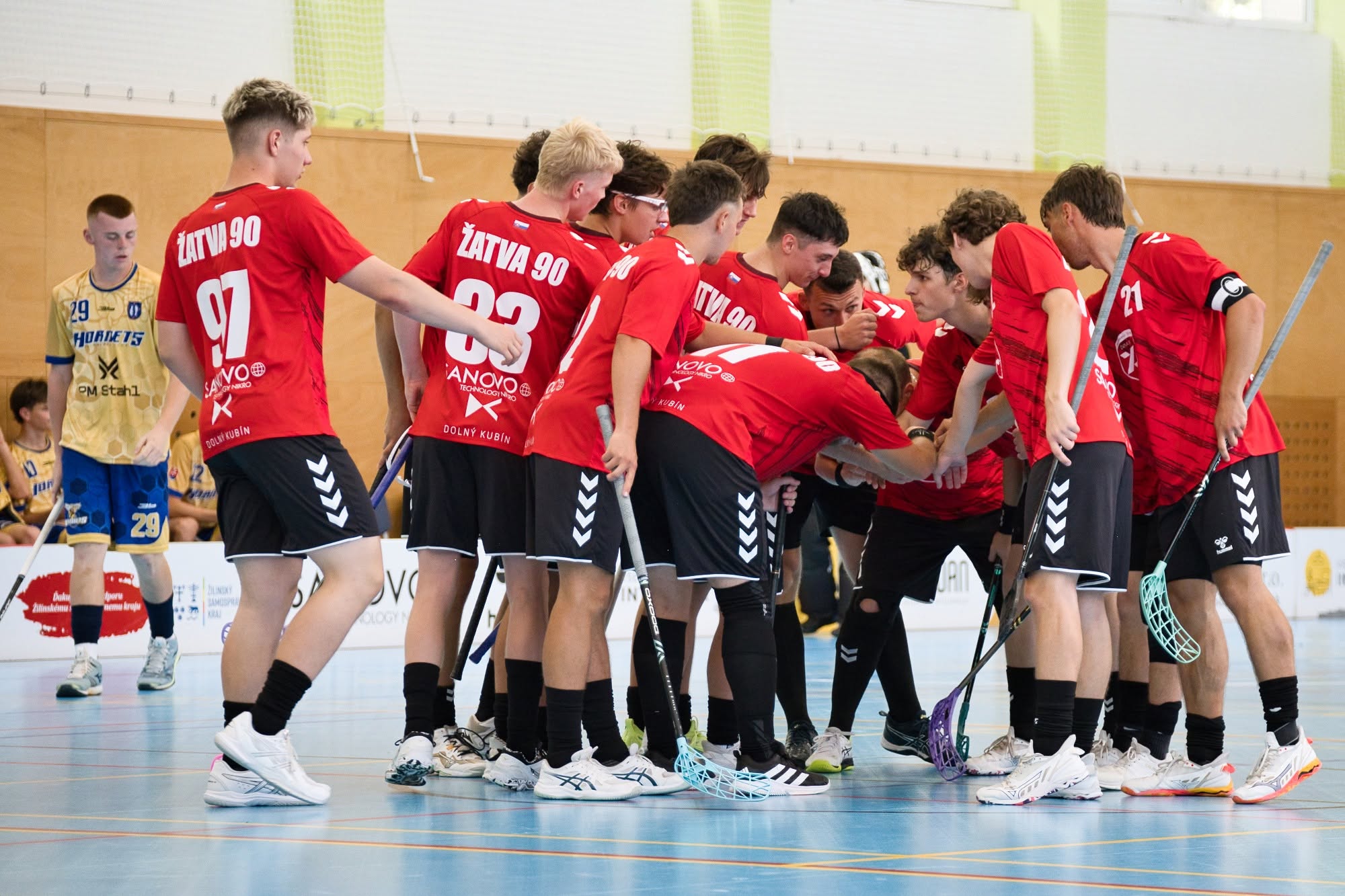 Tím Žatva 90 pred zápasom floorballovej extraligy
